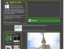 Tablet Screenshot of abertillery.net